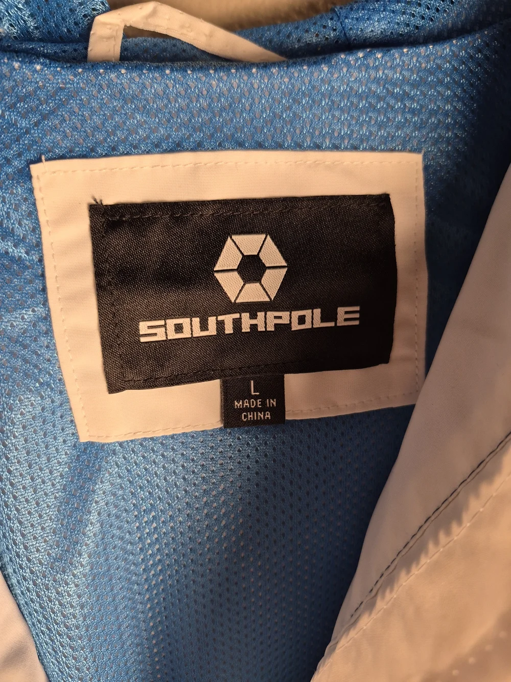 South Pole Colorblock Windbreaker Jacket - Navy/Yellow/Blue - Picture 5 of 7